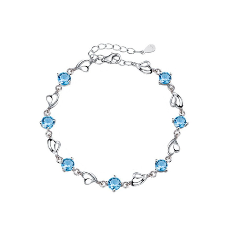 海洋之恋银手链