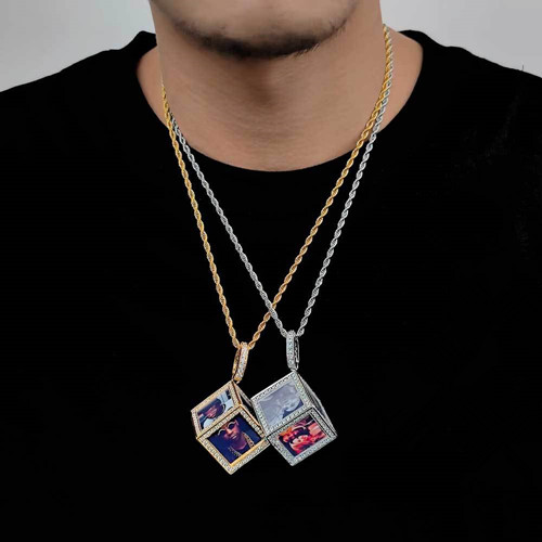 女生戴嘻哈古巴链：解锁酷飒风格的百搭利器